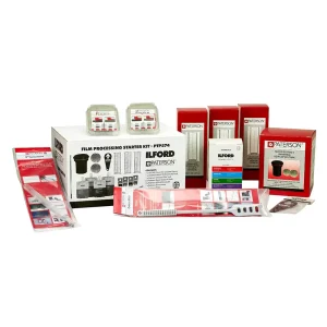 ILFORD & PATERSON FILM PROCESSING STARTER KIT